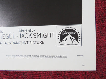 NO WAY TO TREAT A LADY FOLDED US ONE SHEET POSTER ROD STEIGER LEE REMICK 1968 Rendezvous Cinema Movie posters