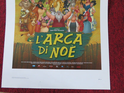 NOAH'S ARK ITALIAN LOCANDINA (27.5"x13") POSTER JUAN PABLO BUSCARINI 2007 Movie posters