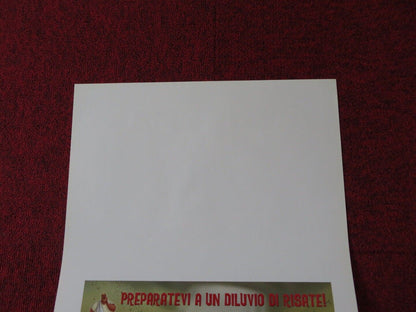 NOAH'S ARK ITALIAN LOCANDINA (27.5"x13") POSTER JUAN PABLO BUSCARINI 2007 Movie posters