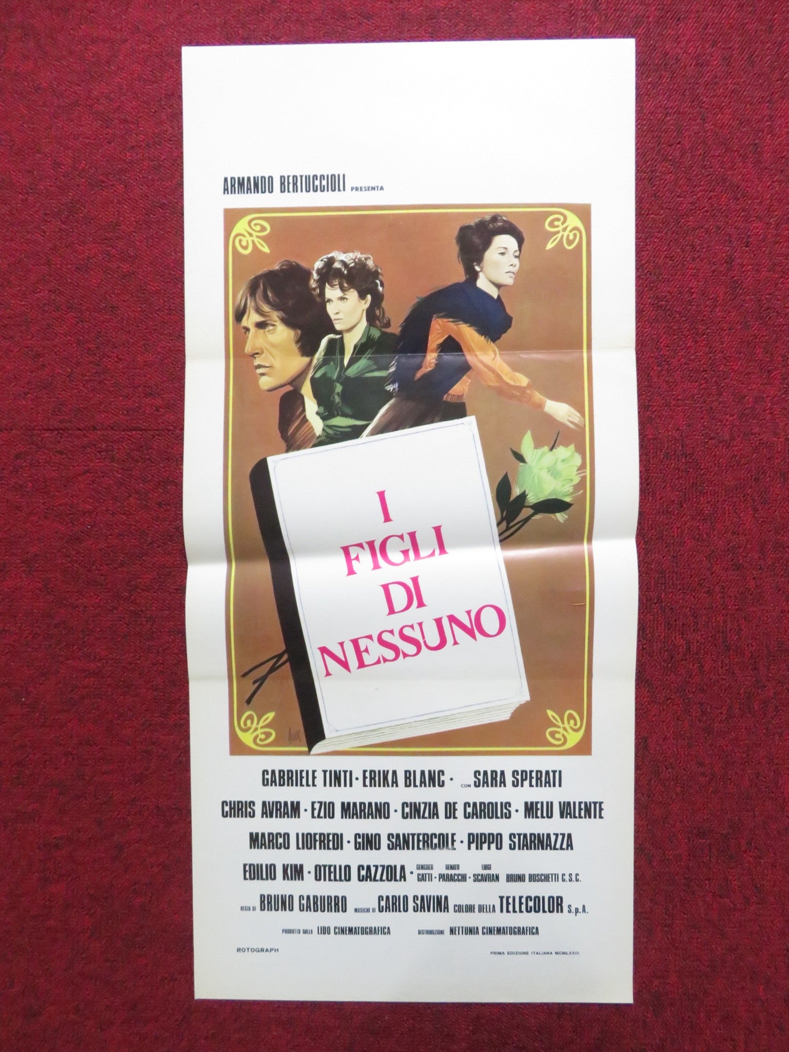 NOBODY'S CHILDREN ITALIAN LOCANDINA POSTER GABRIELLE TINTI ERIKA BLANC 1974 Rendezvous Cinema Movie posters