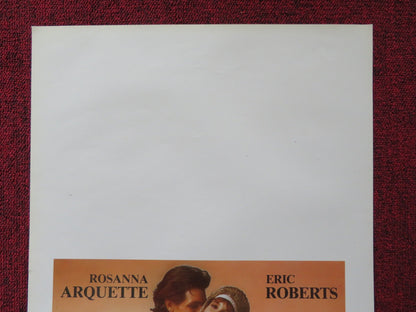 NOBODY'S FOOL ITALIAN LOCANDINA POSTER ROSANNA ARQUETTE ERIC ROBERTS 1986 Rendezvous Cinema Movie posters