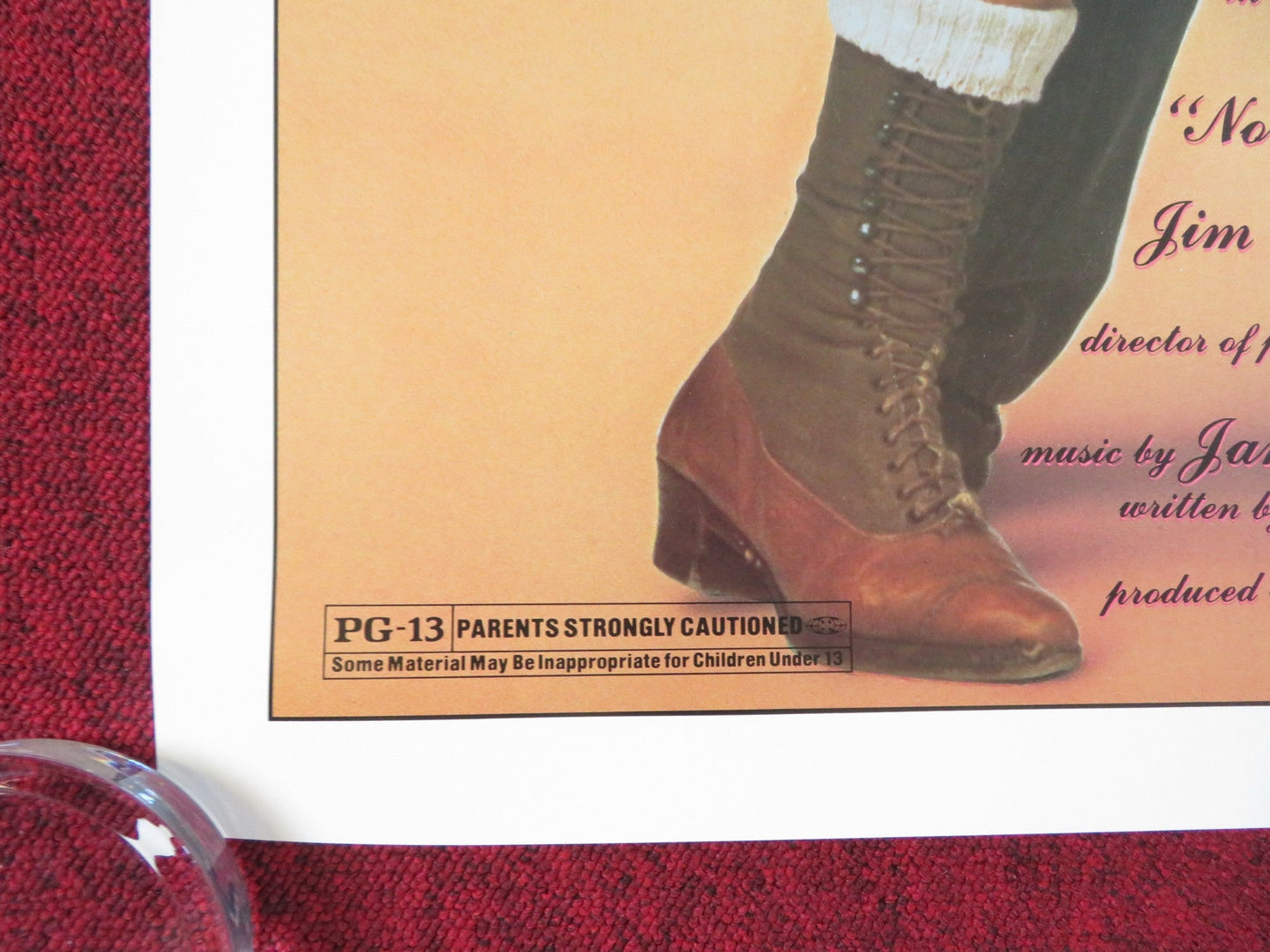 NOBODY'S FOOL US ONE SHEET ROLLED POSTER ROSANNA ARQUETTE ERIC ROBERTS 1986 Rendezvous Cinema Movie posters