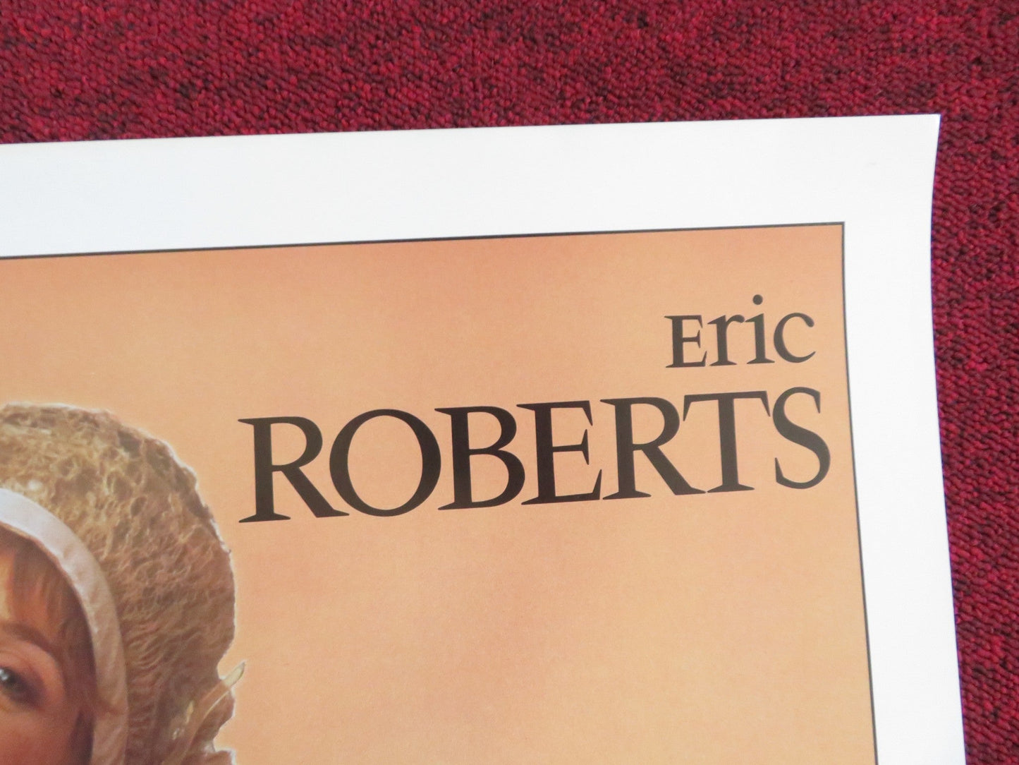 NOBODY'S FOOL US ONE SHEET ROLLED POSTER ROSANNA ARQUETTE ERIC ROBERTS 1986 Rendezvous Cinema Movie posters