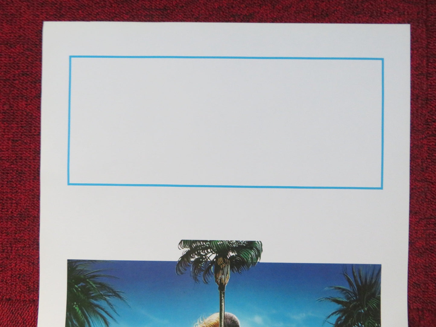 NOBODY'S PERFECT ITALIAN LOCANDINA POSTER CHAD LOWE GAIL O'GRADY 1989 Rendezvous Cinema Movie posters