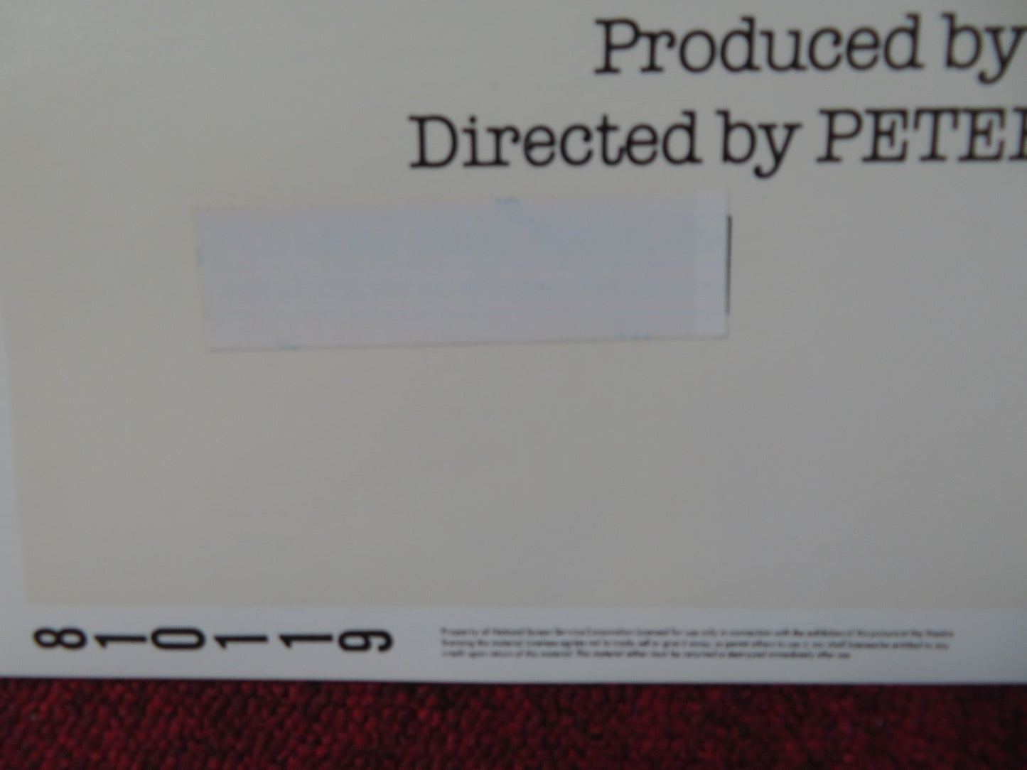 NOBODY'S PERFEKT US INSERT (14"x 36") POSTER GABE KAPLAN ALEX KARRAS 1981 Rendezvous Cinema Movie posters