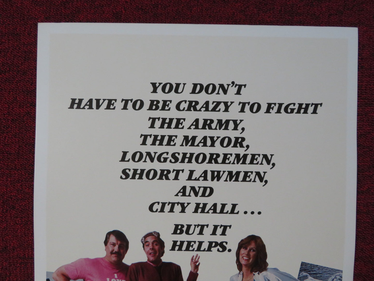 NOBODY'S PERFEKT US INSERT (14"x 36") POSTER GABE KAPLAN ALEX KARRAS 1981 Rendezvous Cinema Movie posters