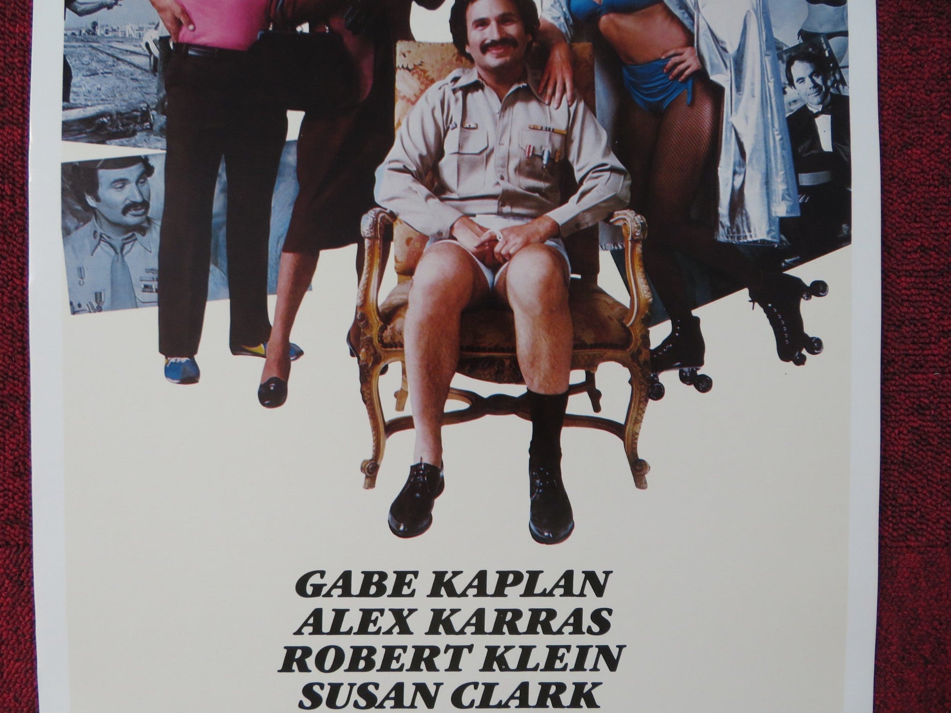 NOBODY'S PERFEKT US INSERT (14"x 36") POSTER GABE KAPLAN ALEX KARRAS 1981 Rendezvous Cinema Movie posters