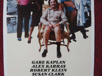 NOBODY'S PERFEKT US INSERT (14"x 36") POSTER GABE KAPLAN ALEX KARRAS 1981 Rendezvous Cinema Movie posters