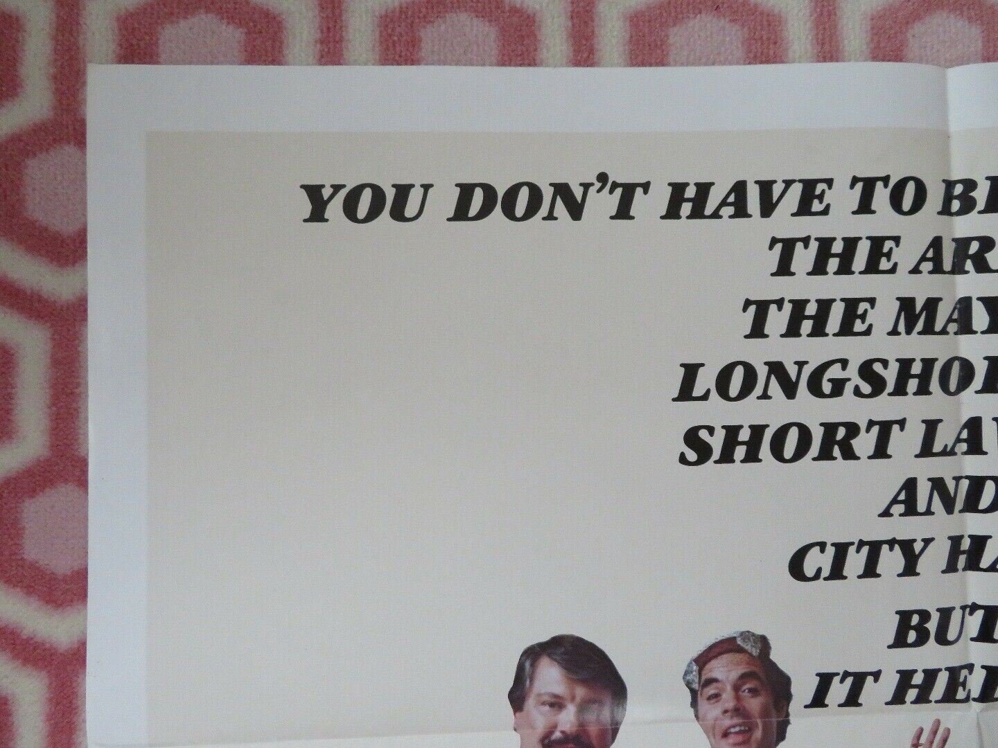 NOBODY'S PERFEKT US ONE SHEET POSTER GABE KAPLAN ALEX KARRIS 1981 Movie posters