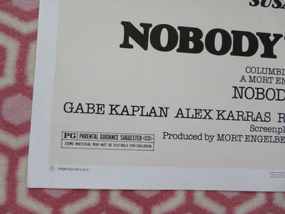 NOBODY'S PERFEKT US ONE SHEET POSTER GABE KAPLAN ALEX KARRIS 1981 Movie posters