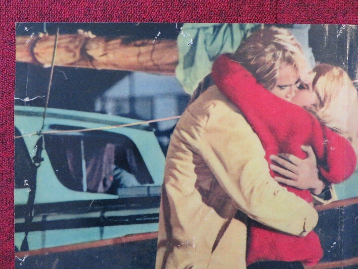 NODO SCORSOIO / MY BLOOD RUNS COLD ITALIAN FOTOBUSTA POSTER TROY DONAHUE 1965 Movie posters