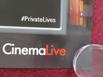 NOEL COWARD'S PRIVATE LIVES UK QUAD ROLLED POSTER ANNA CHANCELLOR STEPHENS 2013 Rendezvous Cinema Movie posters