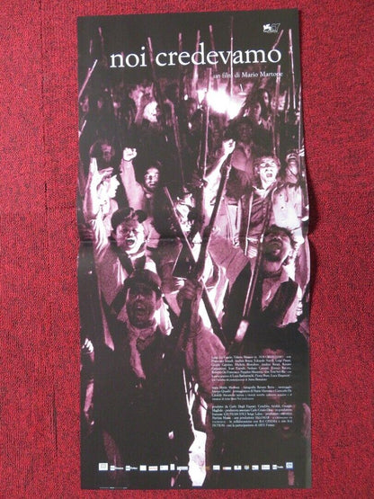 NOI CREDEVAMO ITALIAN LOCANDINA (26.5"x12.5") POSTER MARIO MARTONE 2010 - Rendezvous Cinema