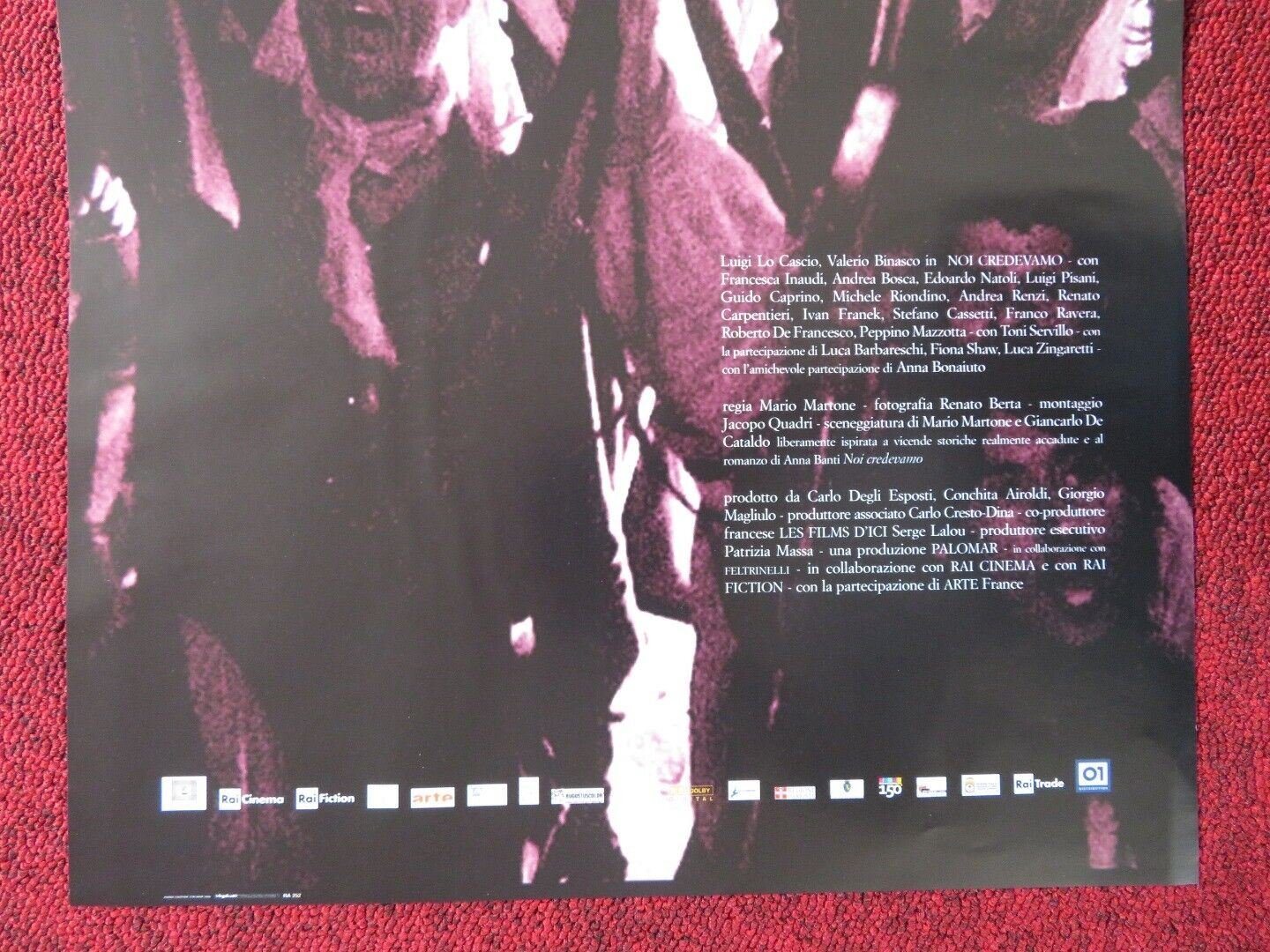 NOI CREDEVAMO ITALIAN LOCANDINA (26.5"x12.5") POSTER MARIO MARTONE 2010 - Rendezvous Cinema
