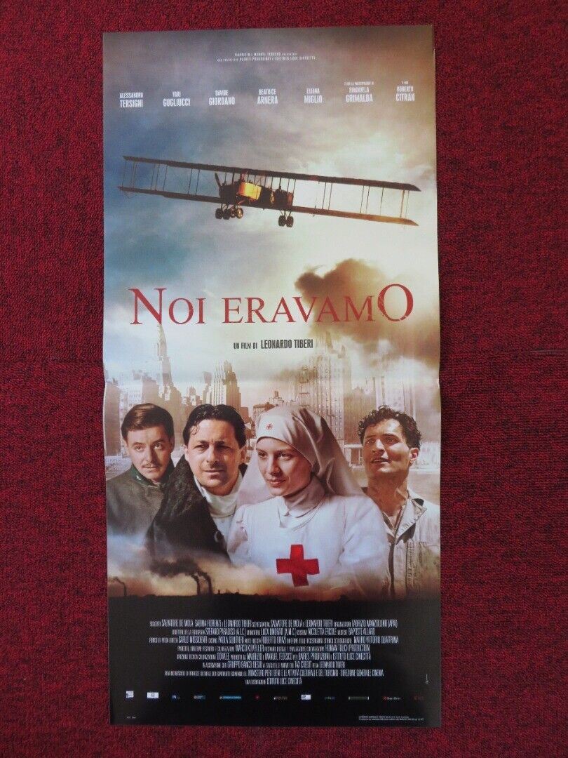 NOI ERAVAMO ITALIAN LOCANDINA (26.5"x12.5") POSTER ALESSANDRO TERSIGNI 2017 Rendezvous Cinema Movie posters