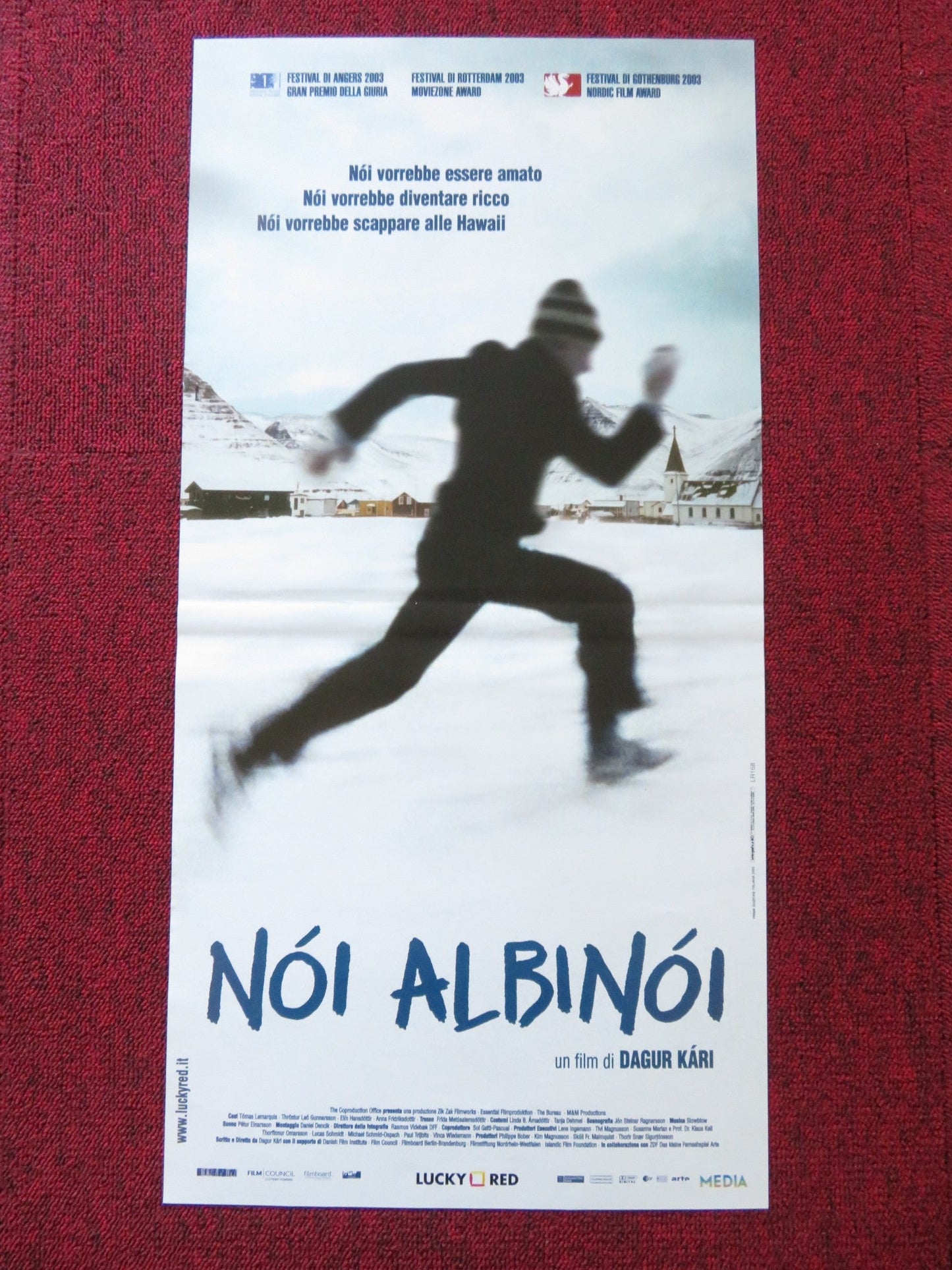 NOI THE ALBINO ITALIAN LOCANDINA POSTER TOMAS LEMARQUIS 2003 Rendezvous Cinema Movie posters