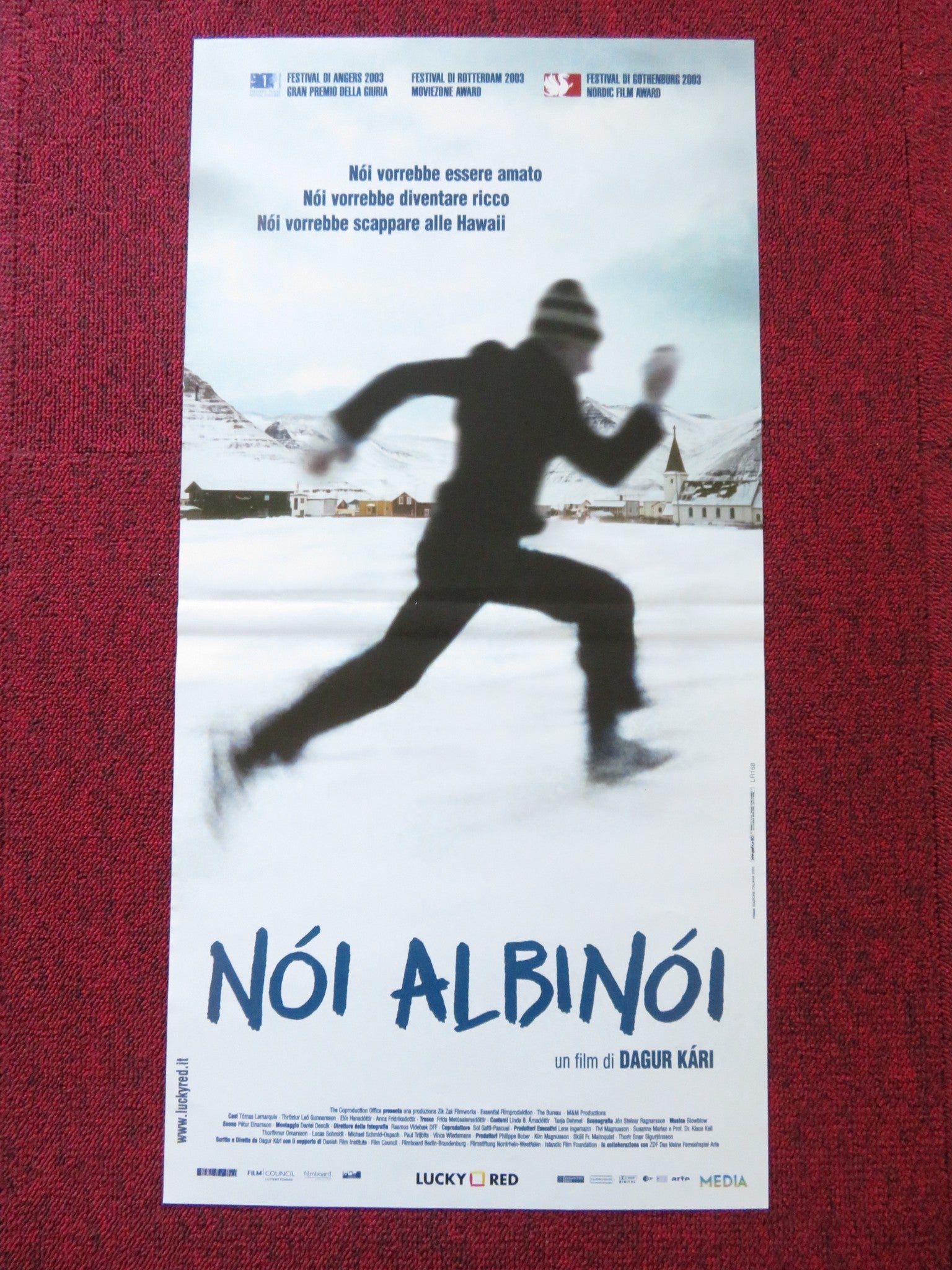 NOI THE ALBINO ITALIAN LOCANDINA POSTER TOMAS LEMARQUIS 2003 Rendezvous Cinema Movie posters