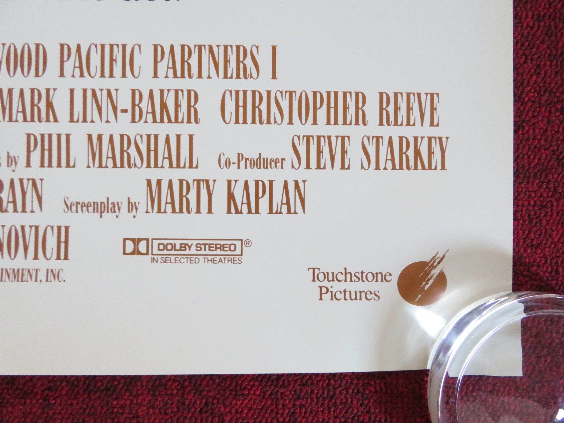 NOISES OFF... US ONE SHEET ROLLED POSTER CAROL BURNETT MICHAEL CAINE 1992 Rendezvous Cinema Movie posters