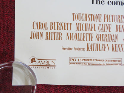 NOISES OFF... US ONE SHEET ROLLED POSTER CAROL BURNETT MICHAEL CAINE 1992 Rendezvous Cinema Movie posters