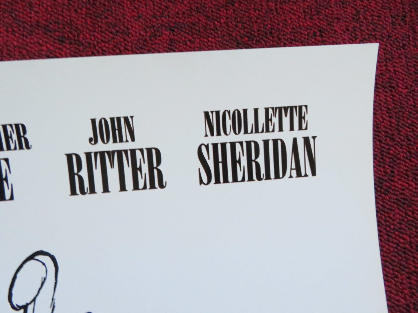 NOISES OFF... US ONE SHEET ROLLED POSTER CAROL BURNETT MICHAEL CAINE 1992 Rendezvous Cinema Movie posters