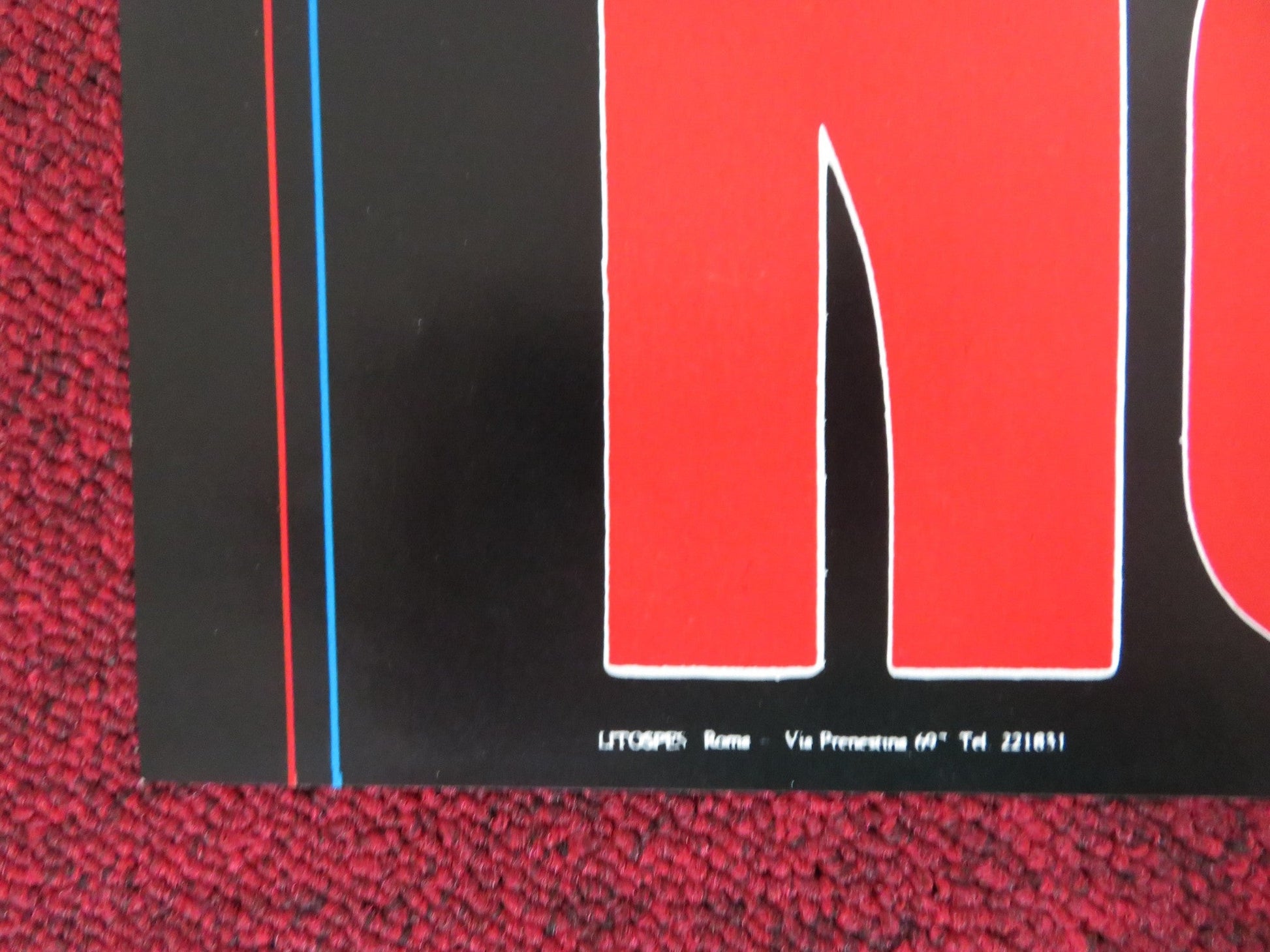 NOMADS ITALIAN FOTOBUSTA POSTER LESLEY - ANNE DOWN PIERCE BROSNAN 1986 Rendezvous Cinema Movie posters