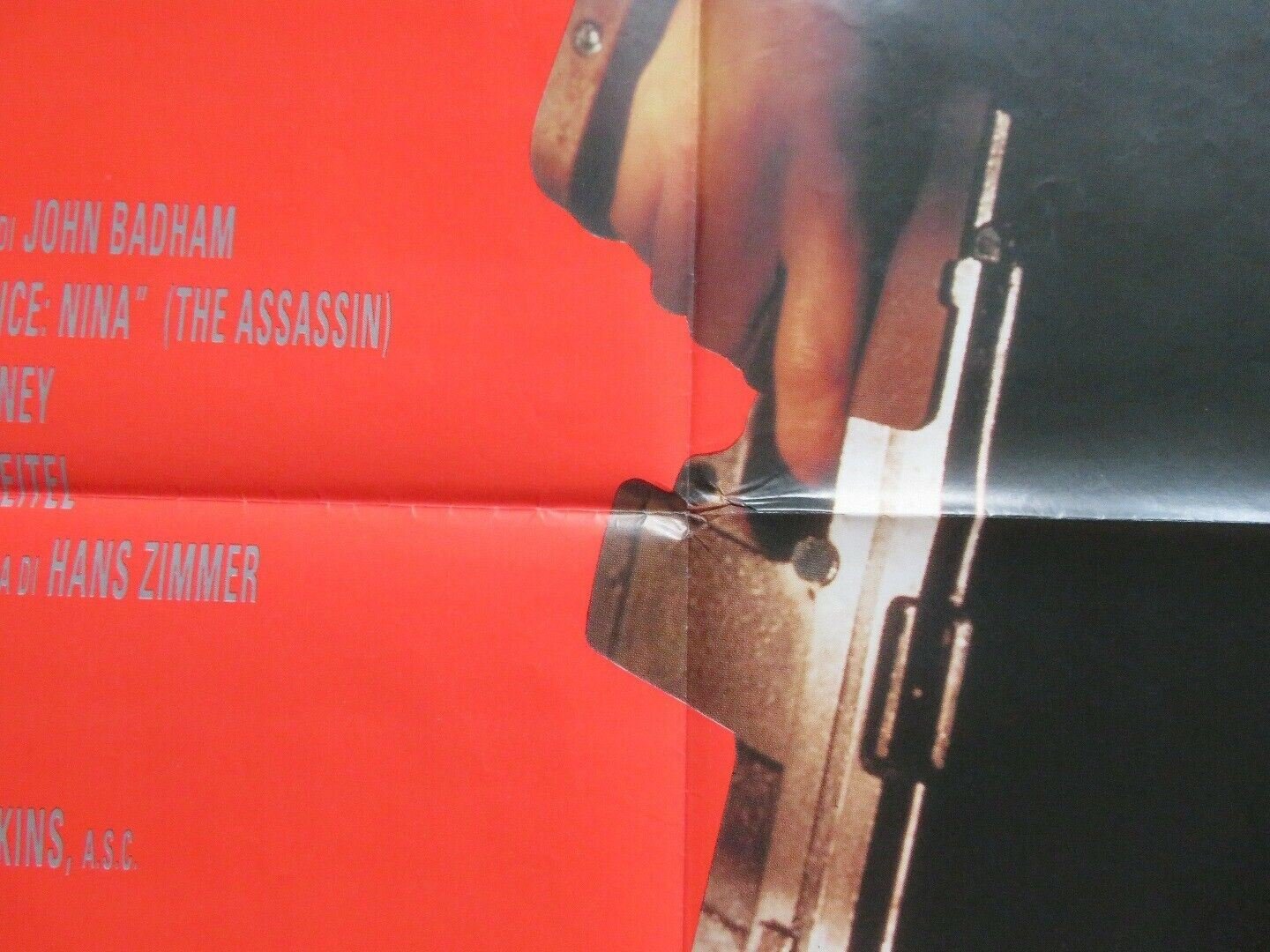 NOME IN CODICE:NINA / Point of No Return ITALIAN 2 FOGLIO (55"x 39") POSTER 1993 - Rendezvous Cinema