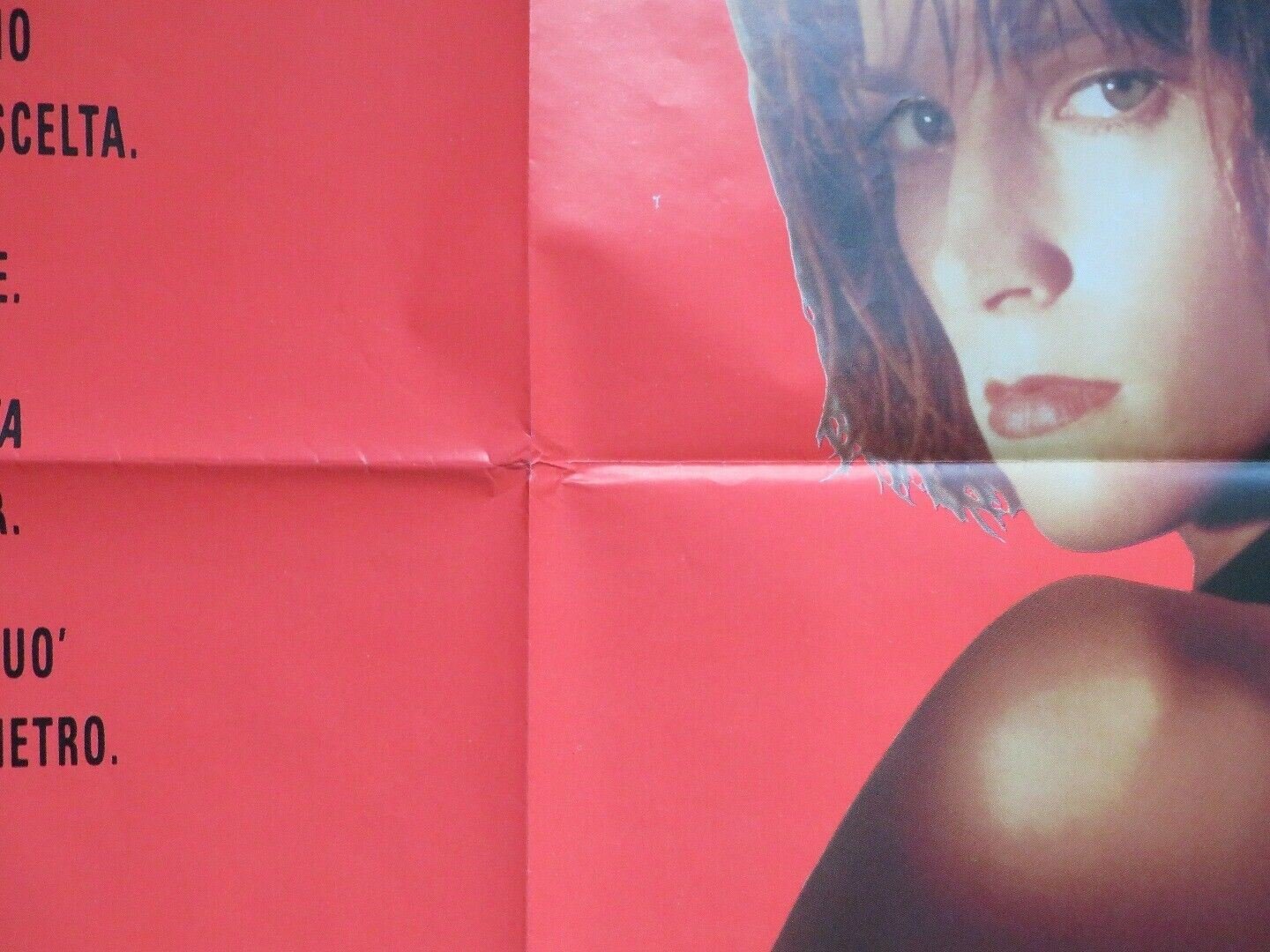 NOME IN CODICE:NINA / Point of No Return ITALIAN 2 FOGLIO (55"x 39") POSTER 1993 - Rendezvous Cinema