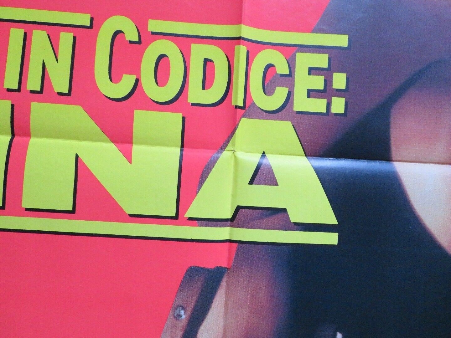 NOME IN CODICE:NINA / Point of No Return ITALIAN 2 FOGLIO (55"x 39") POSTER 1993 - Rendezvous Cinema