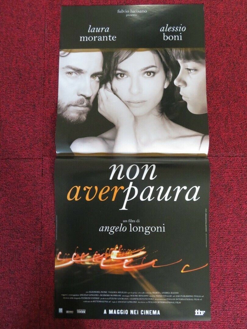 NON AVERAPAURA ITALIAN LOCANDINA (26.5"x12.5") POSTER LAURA MORANTE ALESSIO BONI - Rendezvous Cinema