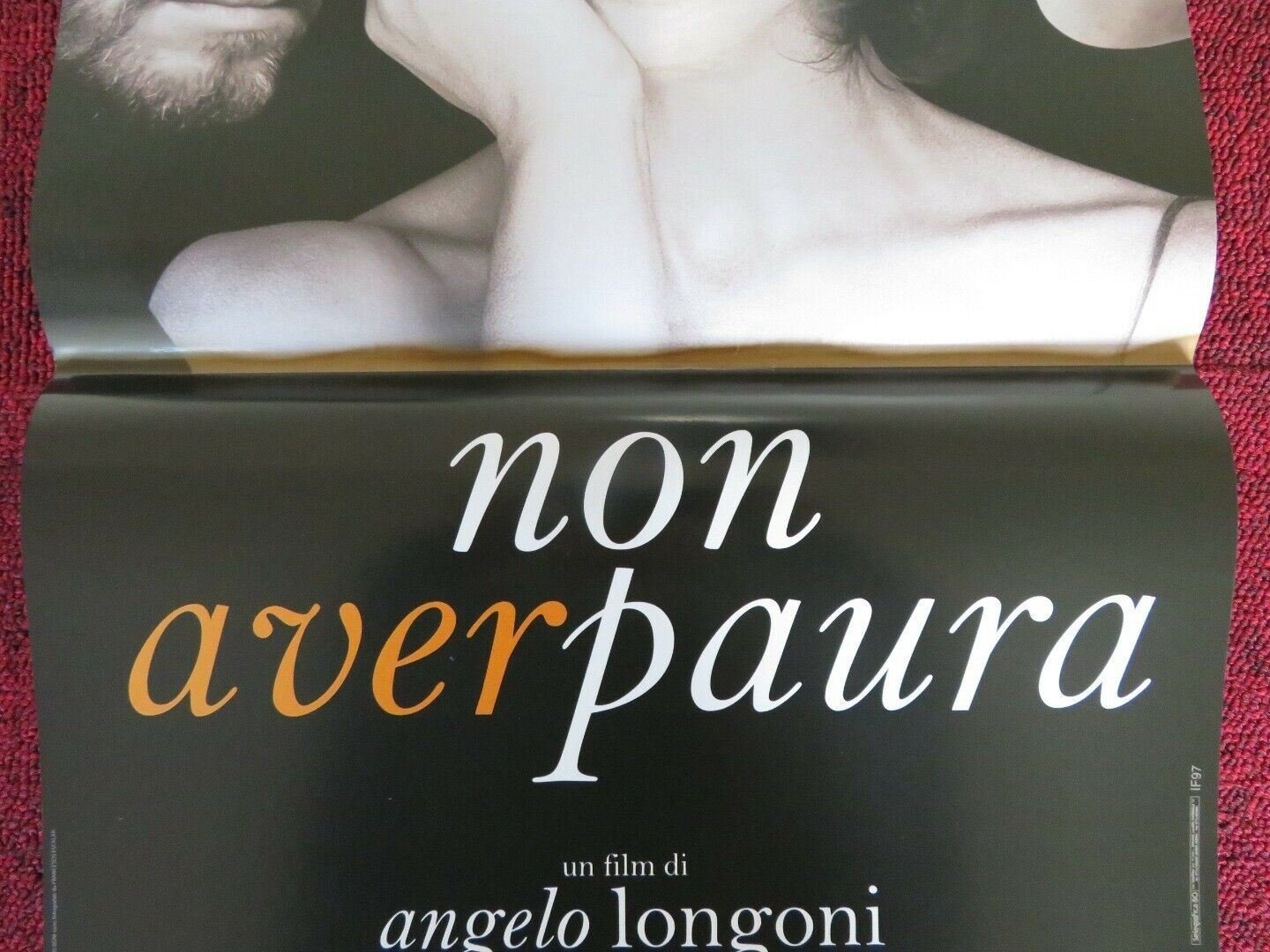 NON AVERAPAURA ITALIAN LOCANDINA (26.5"x12.5") POSTER LAURA MORANTE ALESSIO BONI - Rendezvous Cinema