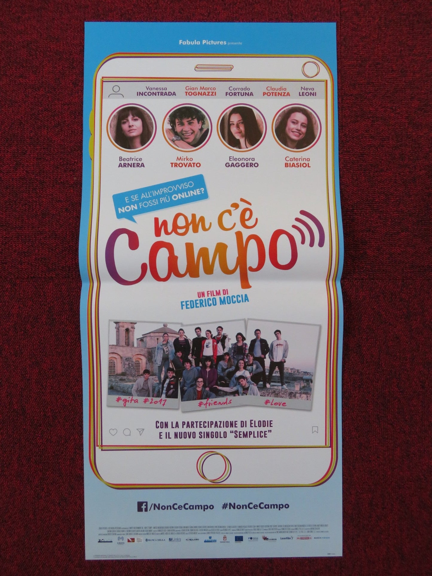 NON C'E CAMPO ITALIAN LOCANDINA POSTER VANESSA INCONTRADA GIAN M. TOGNAZZI 2017 Rendezvous Cinema Movie posters