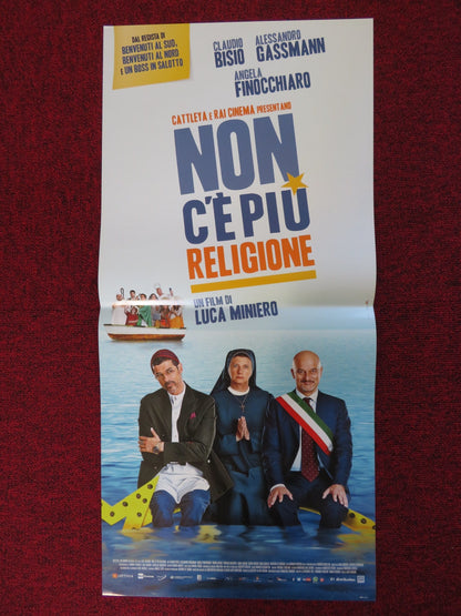 NON C'E PIU RELIGIONE ITALIAN LOCANDINA POSTER CLAUDIO BISIO A. GASSMANN 2016 Rendezvous Cinema Movie posters