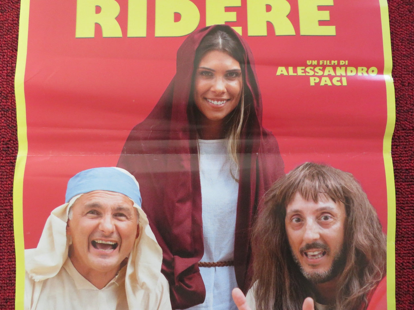 NON CI RESTA CHE RIDERE ITALIAN LOCANDINA POSTER ALESSANDRO PACI 2019 Rendezvous Cinema Movie posters