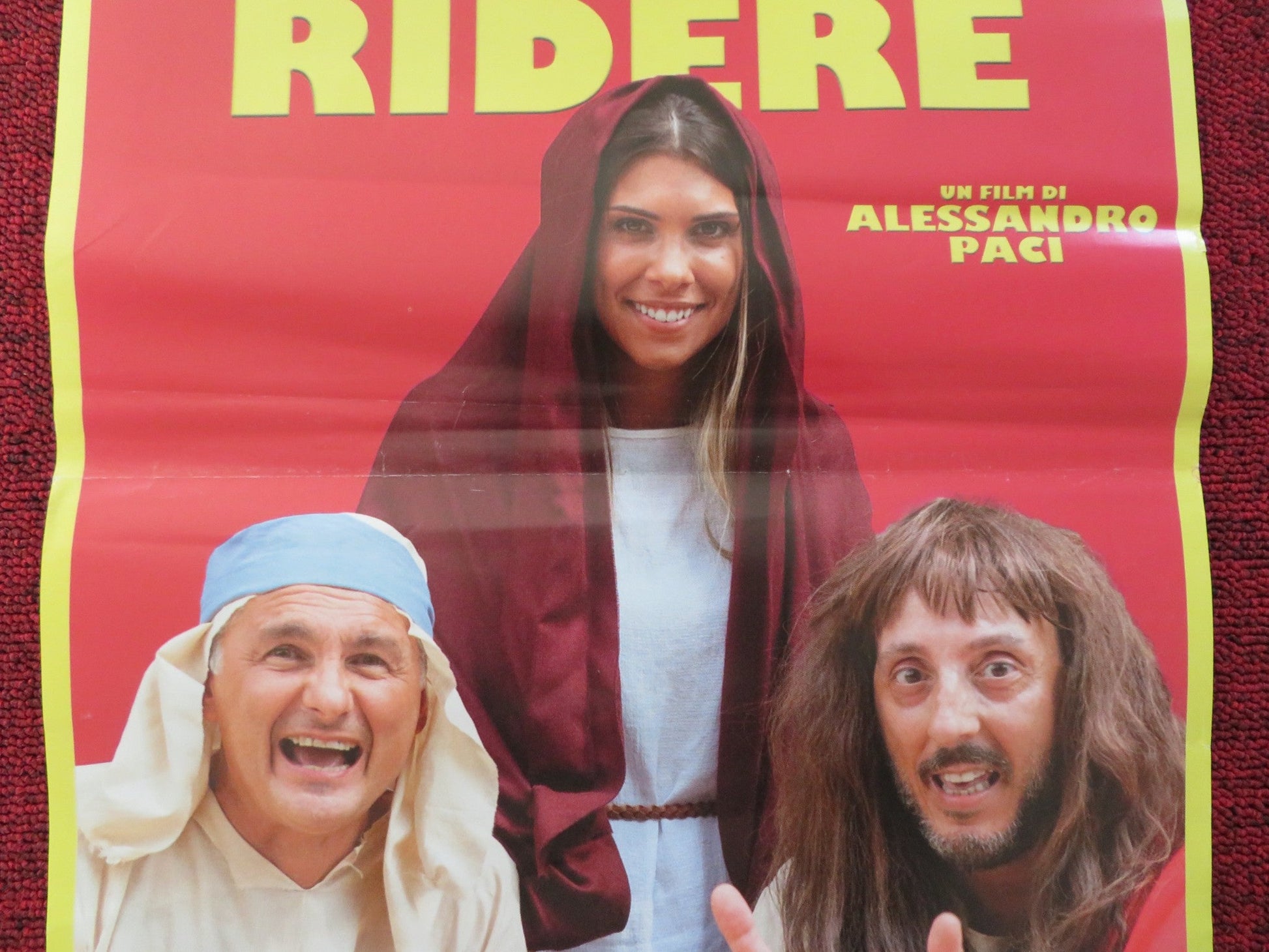 NON CI RESTA CHE RIDERE ITALIAN LOCANDINA POSTER ALESSANDRO PACI 2019 Rendezvous Cinema Movie posters