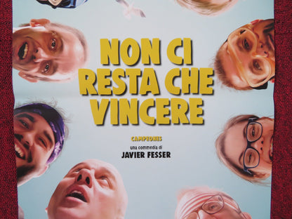 NON CI RESTA CHE VINCERE ITALIAN LOCANDINA POSTER JAVIER GUTIERREZ 2018 Rendezvous Cinema Movie posters