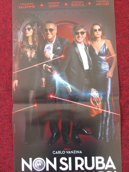NON SI RUBA A CASA DEI LADRI ITALIAN LOCANDINA (26.5"x12.5") POSTER 2016 Rendezvous Cinema Movie posters