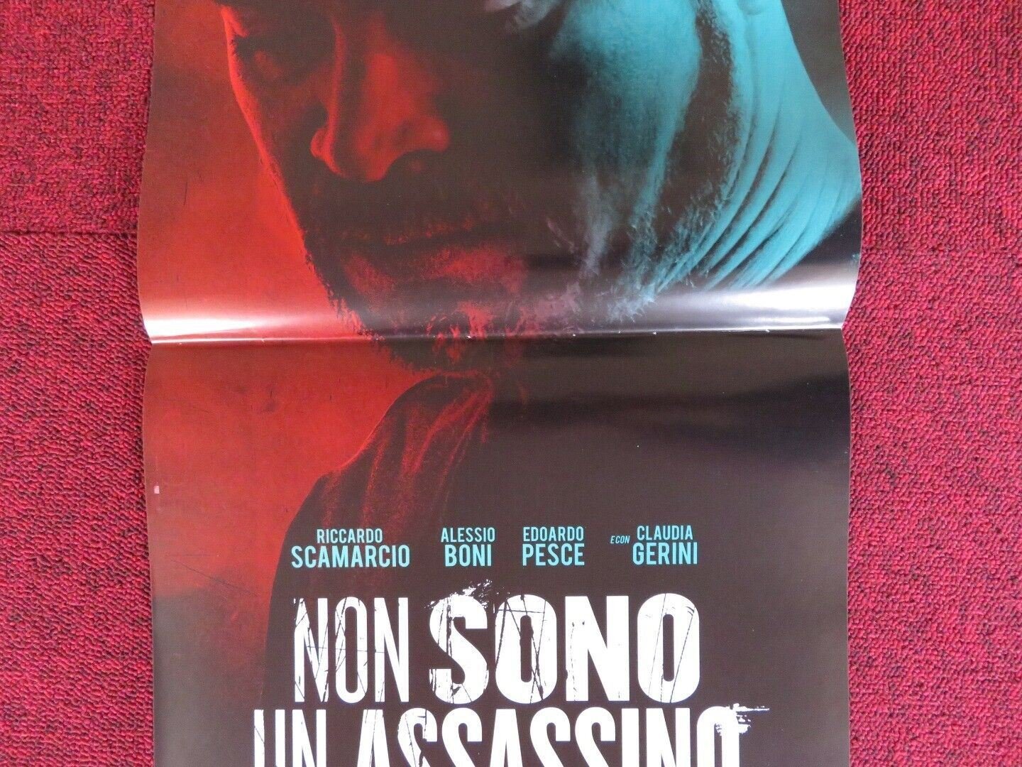 NON SONO UN ASSASSINO ITALIAN LOCANDINA (26.5"x12.5") POSTER R SCAMARCIO 2019 - Rendezvous Cinema