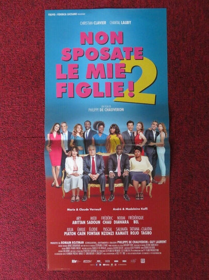 NON SPOSATE LE MIE FIGLIE! 2 ITALIAN LOCANDINA (26.5"x12.5") POSTER C LAUBY '19 - Rendezvous Cinema