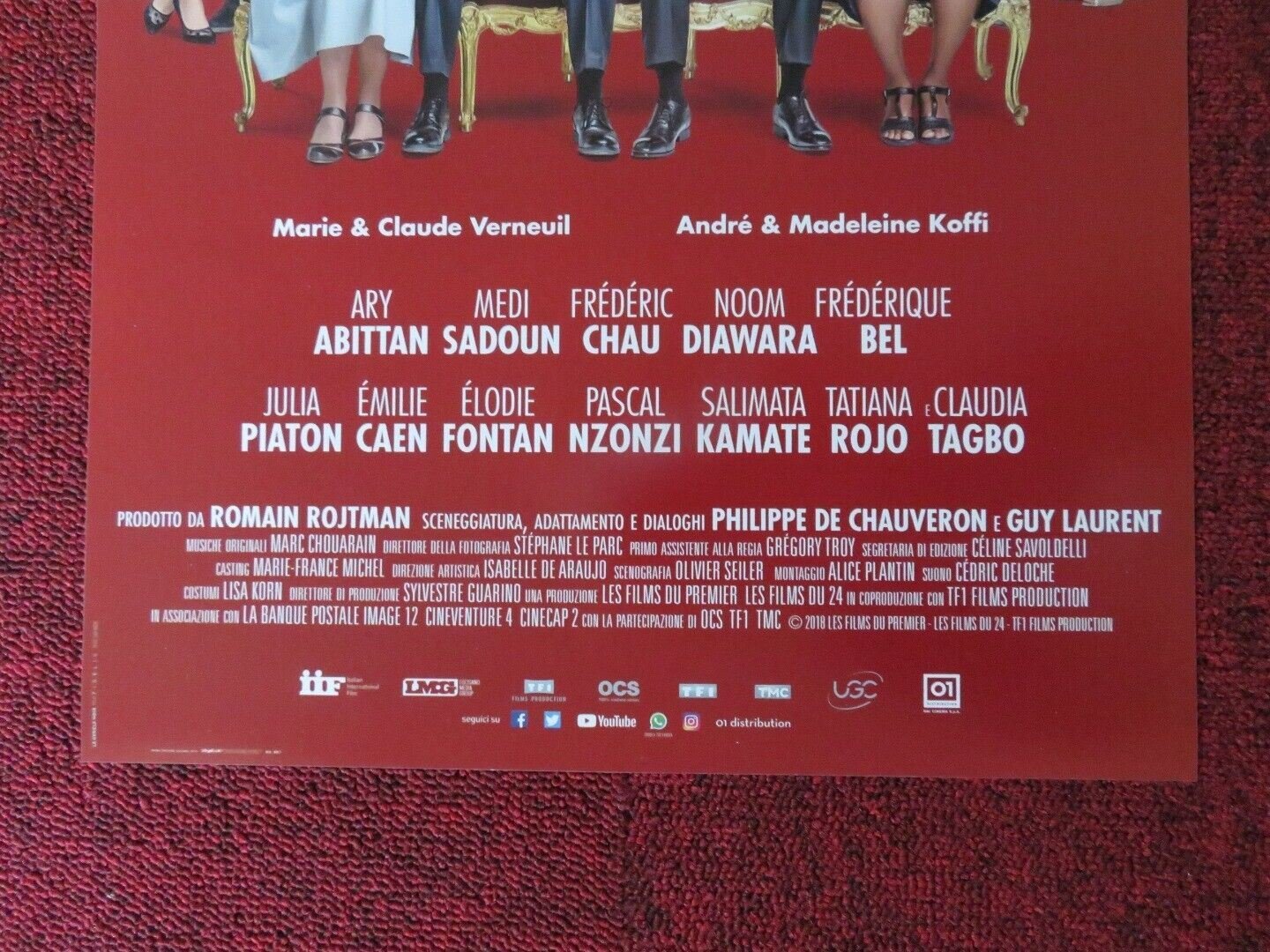 NON SPOSATE LE MIE FIGLIE! 2 ITALIAN LOCANDINA (26.5"x12.5") POSTER C LAUBY '19 - Rendezvous Cinema