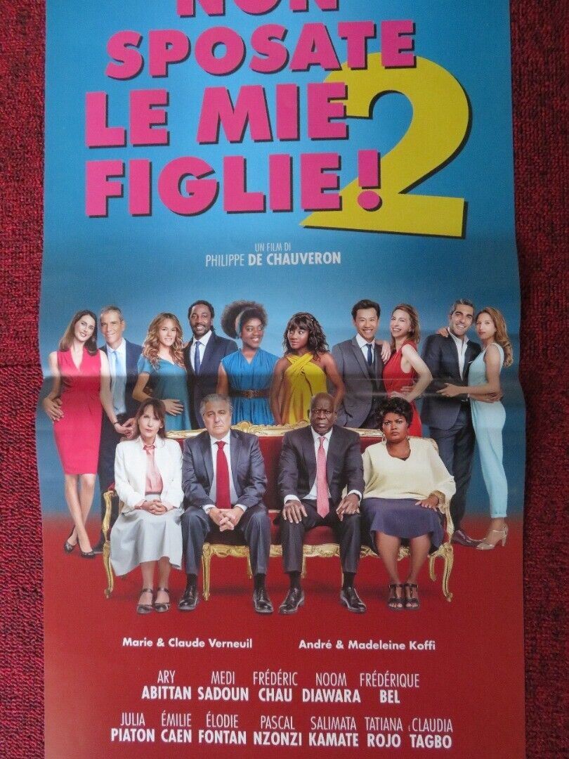 NON SPOSATE LE MIE FIGLIE! 2 ITALIAN LOCANDINA (26.5"x12.5") POSTER C LAUBY '19 - Rendezvous Cinema