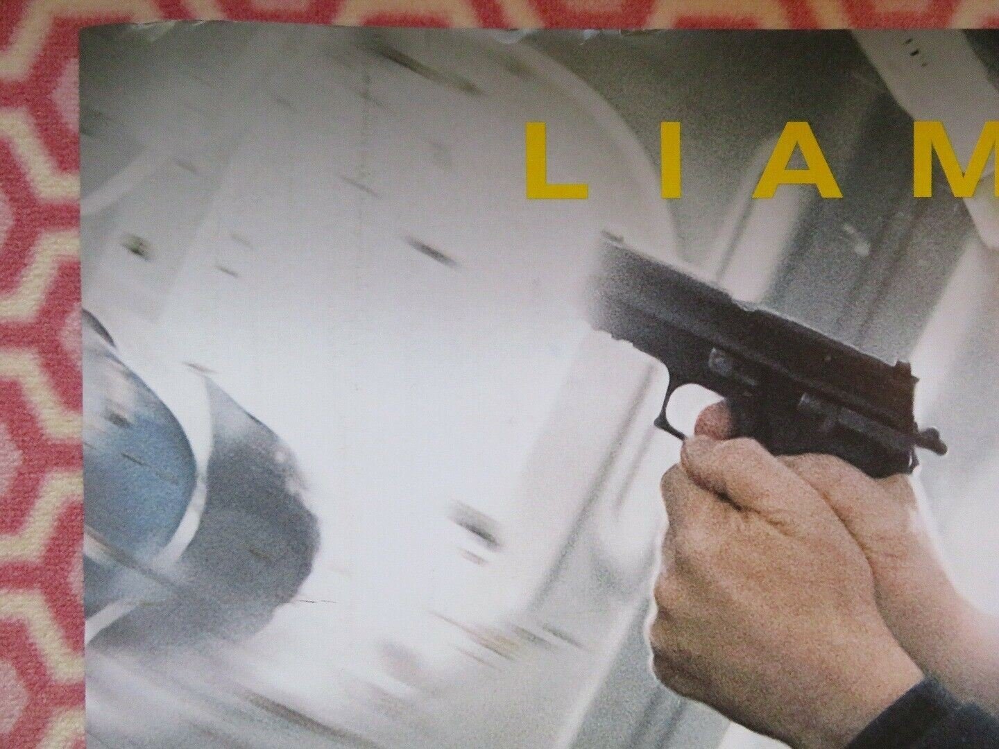 NON - STOP QUAD (30"x 40") ROLLED POSTER LIAM NEESON JULIANNE MOORE 2014 Rendezvous Cinema Movie posters