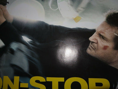 NON - STOP QUAD (30"x 40") ROLLED POSTER LIAM NEESON JULIANNE MOORE 2014 Rendezvous Cinema Movie posters