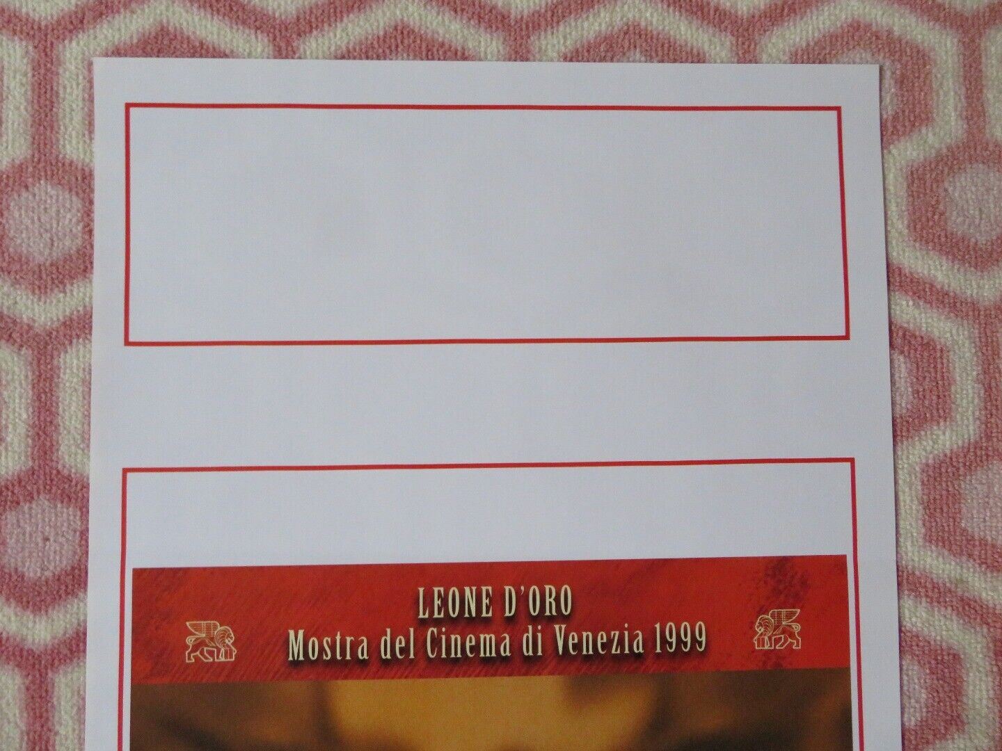 NON UNO DI MENO / Not One Less ITALIAN LOCANDINA (27.5"x13") POSTER 1999 - Rendezvous Cinema