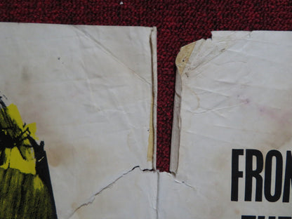 NONE BUT THE BRAVE UK QUAD POSTER FOLDED FRANK SINATRA CLINT WALKER 1965 Rendezvous Cinema Movie posters