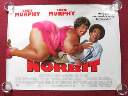 NORBIT UK QUAD ROLLED POSTER EDDIE MURPHY THANDIWE NEWTON 2007 Rendezvous Cinema Movie posters