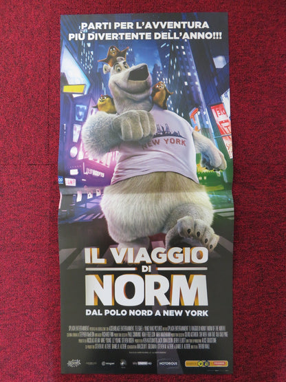NORM OF THE NORTH ITALIAN LOCANDINA POSTER ROB SCHNEIDER HEATHER GRAHAM 2016 Rendezvous Cinema Movie posters