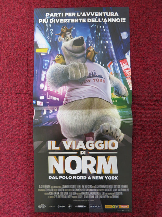 NORM OF THE NORTH ITALIAN LOCANDINA POSTER ROB SCHNEIDER HEATHER GRAHAM 2016 Rendezvous Cinema Movie posters