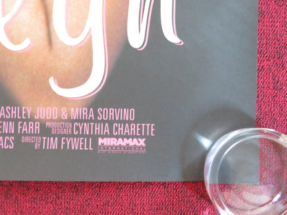 NORMA JEAN & MARILYN US ONE SHEET ROLLED POSTER ASHLEY JUDD MIRA SORVINO 1996 Rendezvous Cinema Movie posters