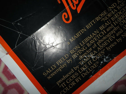 NORMA RAE FOLDED US ONE SHEET POSTER SALLY FIELD RON LEIBMAN 1979 Movie posters