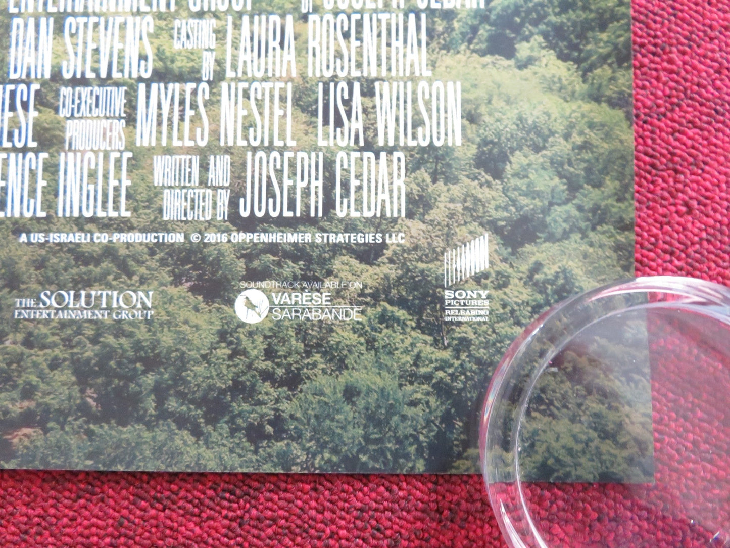 NORMAN UK QUAD (30"x 40") ROLLED POSTER RICHARD GERE MICHAEL SHEEN 2016 Rendezvous Cinema Movie posters